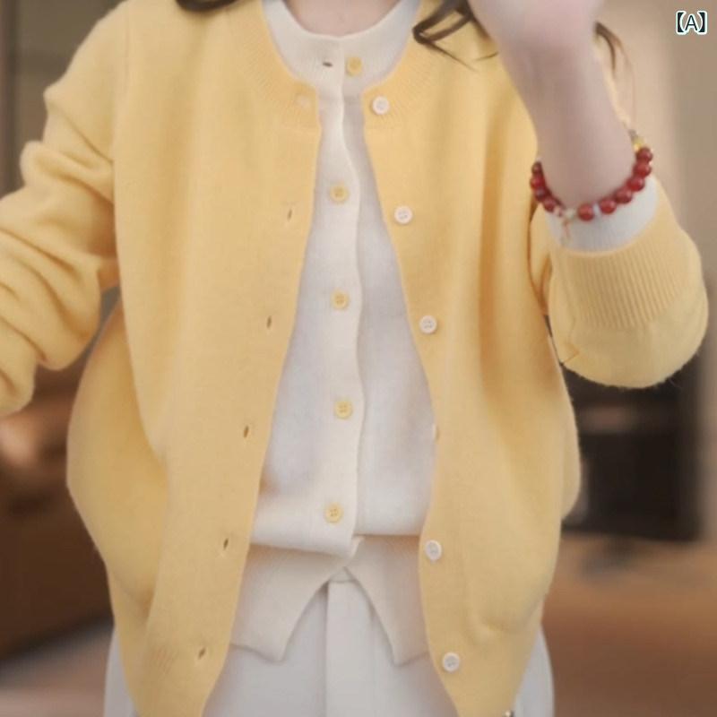 レディース トップス オシャレ 春 黄味がかったの 如何様物 背広 スウェーター お上さん用 秋冬 で 年歳を 感じさせにくい 余暇 編み物ジレー トップス