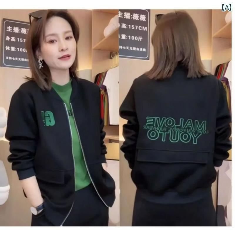 レディース トップス オシャレ ホット セラー レディース ショート ジャケット 2025 早春秋 女性 服 野球 カーディガン スタイリッシュな カジュアル