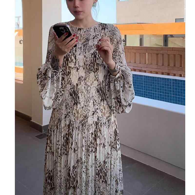衣装 レディース 春夏 長袖 御花刷り上げる ロング か細い 御前上等感 旅する 御休み 口さかしい 影ぼうし 雅びやか 表現スタイル 通い 普段使い