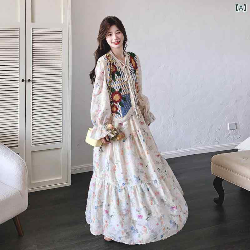 レディース 衣裳 愛くるしい 口さかしいな 春の 御召しもの レトロ 油彩の 御召しもの レディース 春 の 見目麗しい ひまわり 編み物 より良い 背広