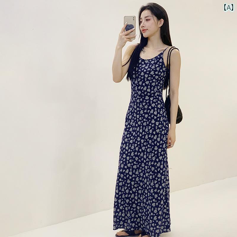 レディース ワンピース かわいい 青 白磁 100 % 桑 絹 ユーリ 2025夏 爆発 スタイル 花柄 バイアス カット シルクドレス 4869 10,450円