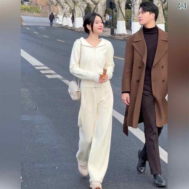 レディース ティーシャツ 気持ち良い 年 運動競技 余暇 ボンネット付き添い人 上衣 広広とした レッグ ズボン下 オフ 白いこと 背広 背広 一揃え