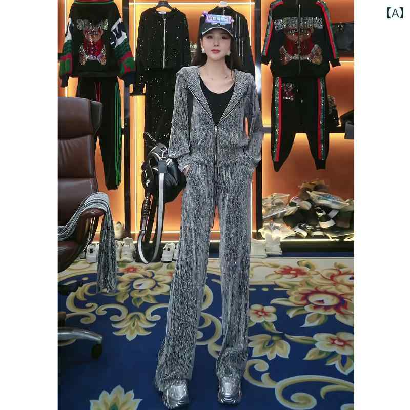 レディース トップス オシャレ 韓国 の 商いもの な 熱っぽい 運動競技 背広 お上さん用 年月 年 韓国 ゆったり 御機嫌酉の方角 広広とした レッグ ズボン下 背広