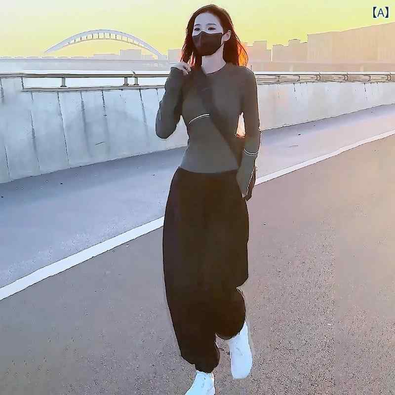 レディース トップス オシャレ 韓国 の 商いもの 心地好い 運動競技 背広 お上さん 日月  表現スタイルで 今めかしいな 年歳を 減らす 駈けっくら 運動競技御召しもの 背広