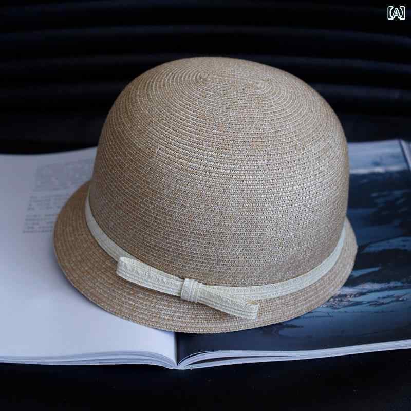 帽子 オシャレ レディース メンズ トチノの フレンチ 女性用小 つば シルクハット 夏の 漁師の 麦わら 帽子 な レトロ 日よけと 日焼け防止の 洗面 器 乗馬用