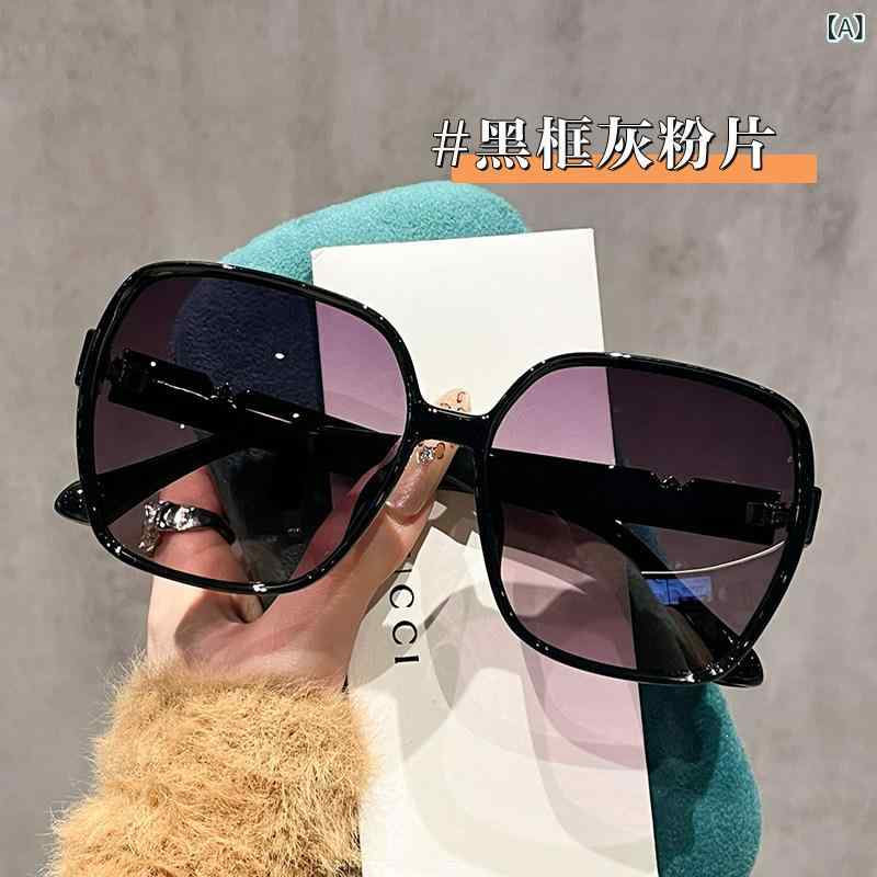 サングラス おしゃれ 眼鏡 女性用 サングラス 2025年新 スタイル 高級 夏用 紫外線 カット 日焼け防止 偏光 大型 フレーム 運転用 近視 対策