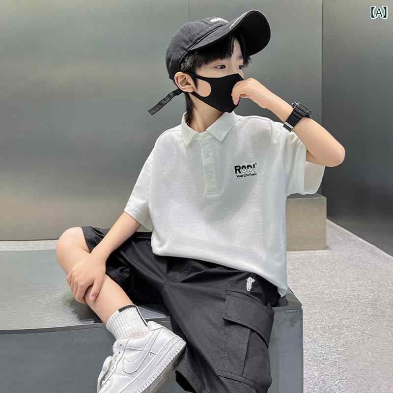 子供服 かわいい おしゃれ 男の子用 ポロシャツ 半袖 Tシャツ 夏服 2025年な トップス 大きいサイズ 子供用
