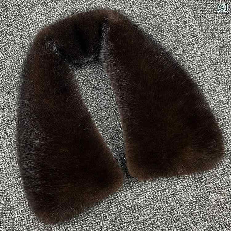 レディース トップス オシャレ 春 ファーカラー本 毛皮全 革 メンズ 