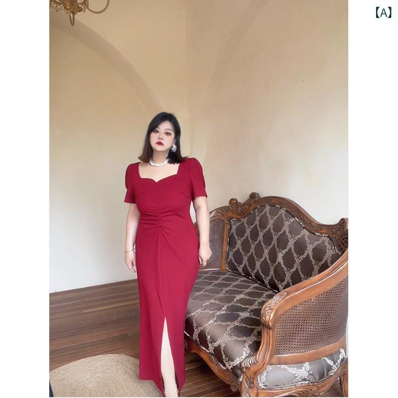 ズボン下 レディース ボトムス 気が大きい大きさ 御前上等の 妃殿下の 真っ赤 お召しもの いけ図図しい MM 祝杯 エンゲージメント ロング スコート 細長い切口 魚族 尾っぽ