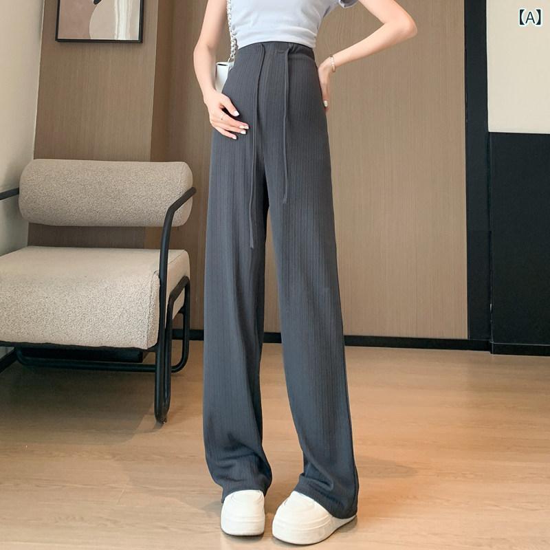 マタニティ マタニティパンツ 履きやすい 妊婦用 パンツ 春夏用 ワイド レッグ 薄手 冷感 お腹 サポートなし お腹が 出ない ゆったり カジュアル 夏用