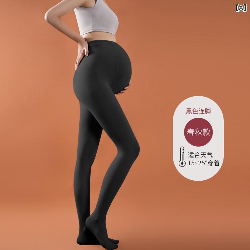 マタニティレギンス レギンス マタニティパンツ 妊婦用 ストッキング 春秋 素足 アーティファクト レギンス 秋冬 裏起毛 厚手 妊娠 腹 サポート ワンピース ソックス 大きいサイズ