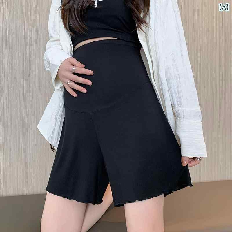 マタニティレギンス レギンス マタニティパンツ 妊婦用 夏用 アウトドア ショーツ 露出 防止 安全 パンツ 薄手 ホーム パジャマ レギンス 小さめの 夏服