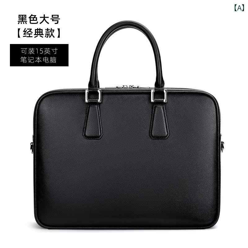 ショルダーバッグ ショルダー ビジネスバッグ リュック 斜め掛け GIONAR メンズ ビジネス ブリーフケース 革 パソコン ショルダー ポータブル クロス ボディバッグ 手持ち 牛革 バッグ大容量