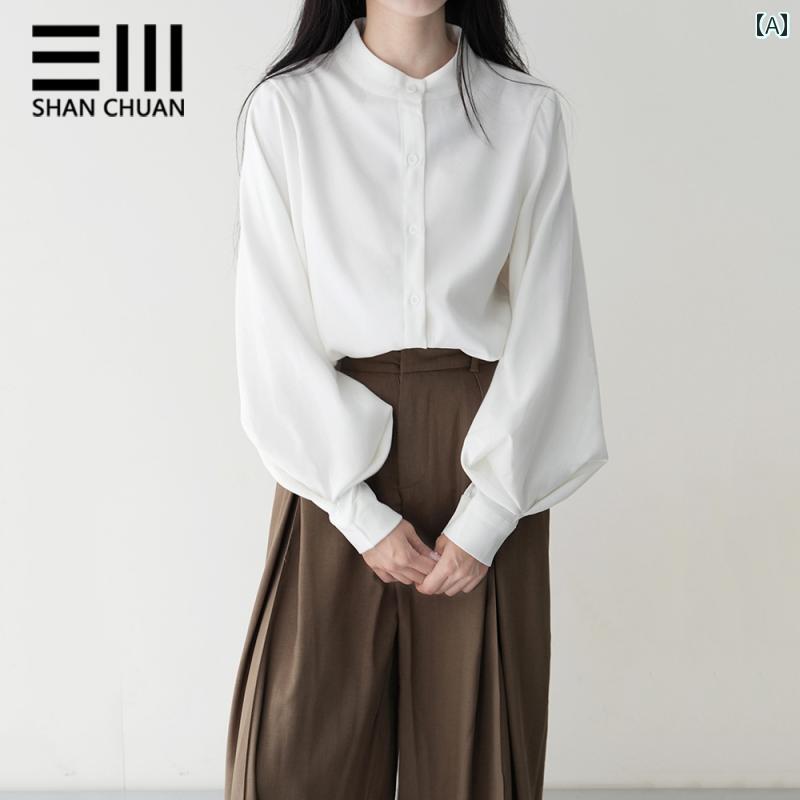 楽天市場】パフスリーブブラウス フリルショルダー 肩フリル