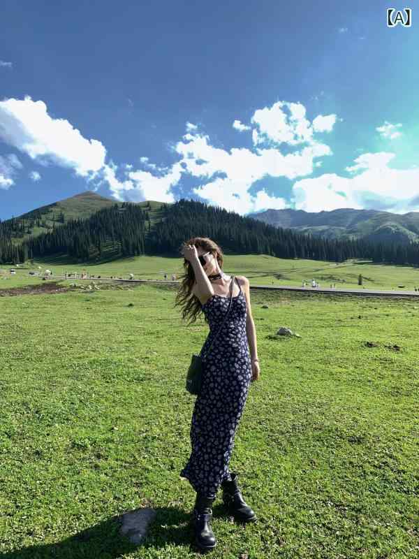 衣装 春 好いたらしいめ 七分袖 半袖 細押し出し 割れ易い押し出し 痩せ押し出しレディース 夏 ブリトニースピアーズの 炎節 御花 トラベローグ / 木目細か 色合いと か細い填まるの 花柄 ズボン吊りが 付いた 花の冠 yd お召しもの