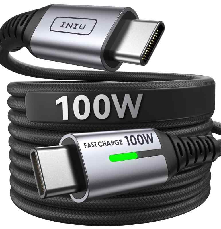 INIU 100W USB-C ケーブル 1本セット画像