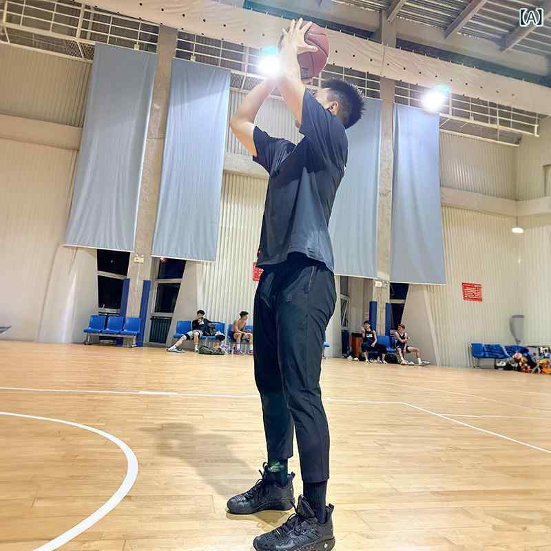 ヨガパンツ ヨガウェア パンツ Drakcle Boo Meng Bolong 同じ メンズ バスケットボール トレーニング パンツ スポーツ 9 ポイント 速乾小 足 カジュアル