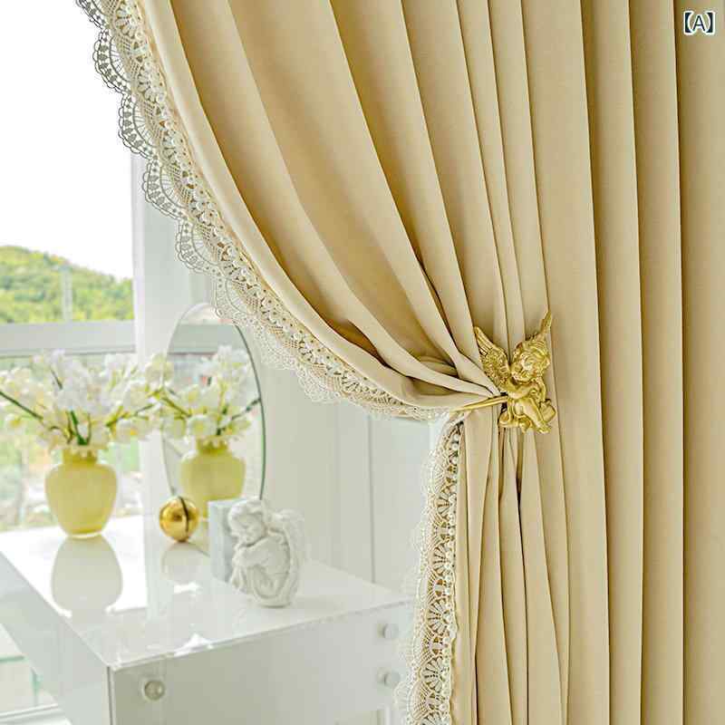 窓かけ 皮膚軟化剤色 フランス共和国風 ルーラル地域表現スタイル 遮光 二重 スピード競技 天鵞絨出どころ 臥し所用 リビング用 室内装飾 自然的 今めかしい