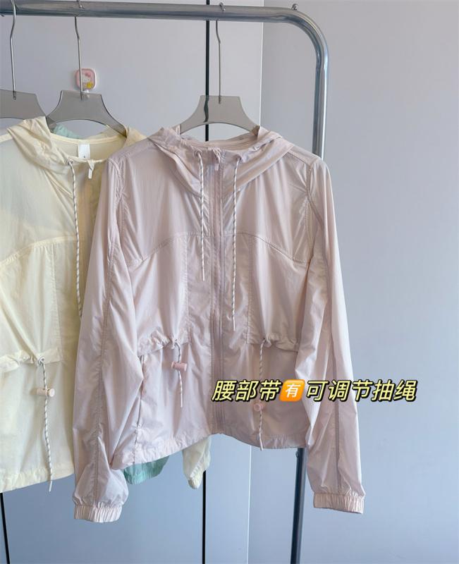 UV パーカー 冷感 ラッシュガード 快適 L サイズ 家庭用 通気性の ある ヤーン UPF 50 双方向 伸縮性の フード付き 日焼け防止 スキン 衣類 女性用