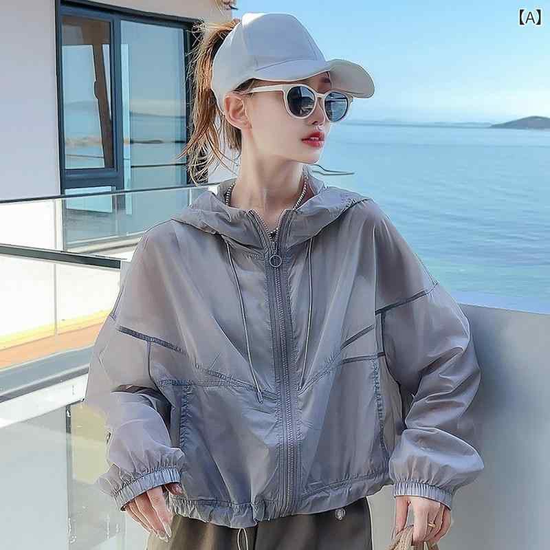 レディース トップス かわいい 2025夏の 韓国 ファッション ゆったり 日焼け防止 服 レディース ショート スタイル 小さめ 通気性 薄手 シャツ ジャケット