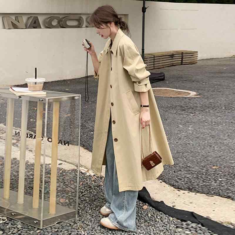 トレンチコート スプリングコート レディース 亭主もち用 アウター 厚地の外套 上衣 真っただ中丈 並み並み丈 ロング丈 歳月 低身の丈 小っちゃい 高見せかけ 御前上等感 心地よい