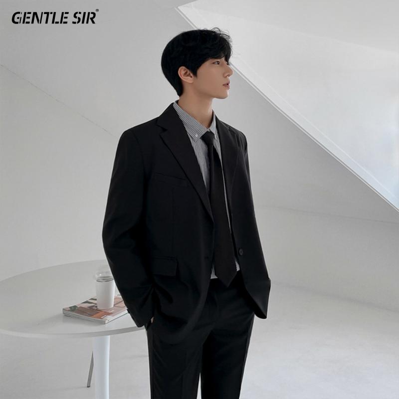 メンズ スーツジャケット カジュアル ビジネス スタイリッシュ 高級感 韓国スタイル 学生 通勤用 トップス 単品 上着