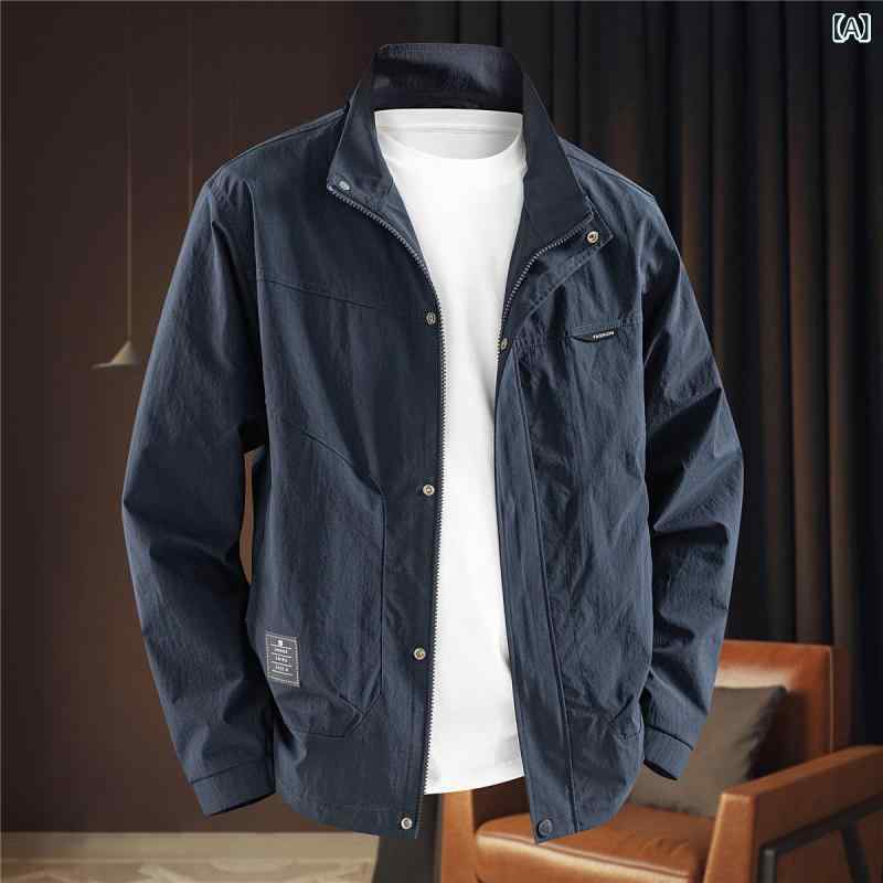 メンズ 上衣 照明ランプ色合い イージーケア 春 古典派音楽 全能 心地よい アウター 軽さ 座標し分かりやすい 普段使い