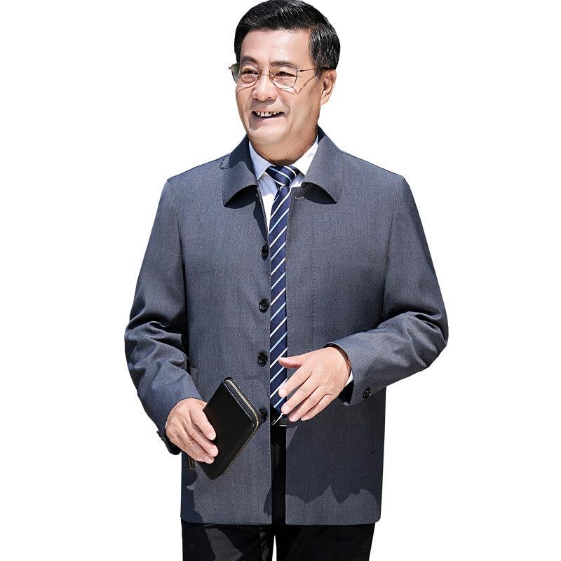 上衣 メンズ ゆったり 中年  歳月 心地よい アウター 相応う 普段使い