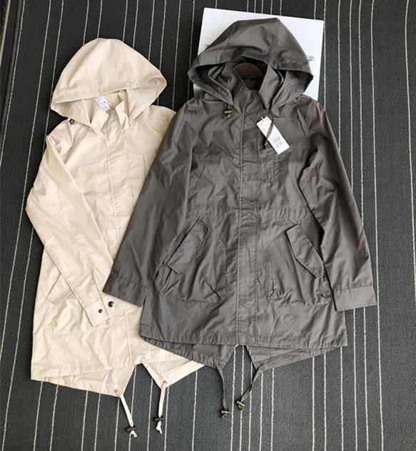 トレンチコート レディース 春夏 薄手 修身 スリムフィット 中長丈 アウター 上品 百搭 軽量 通勤 普段使い コーディネートしやすい コート