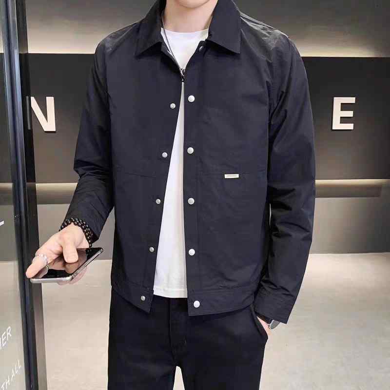メンズ ジャケット カラー シングルブレスト ビジネスカジュアル ゆったり 春秋 通勤用 普段使い 高級感 軽量 伸縮性｜ホープ