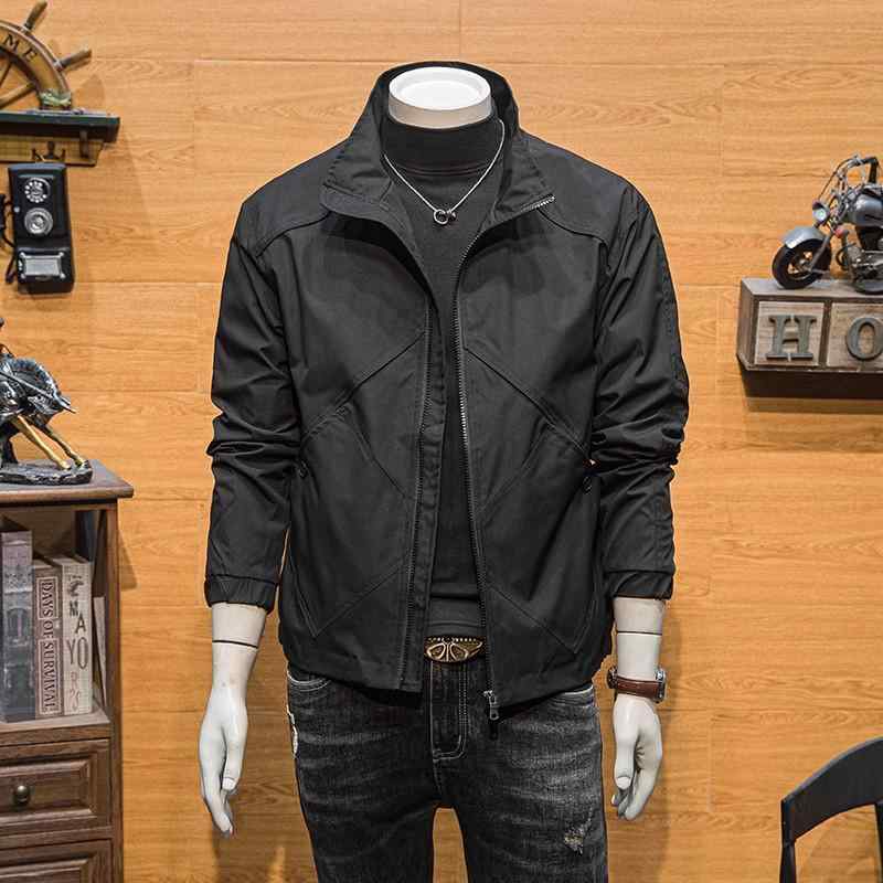 ジャケット メンズ 秋冬 スタンドカラー ジップアップ 厚手 綿入れ アウター コート 高級感 暖か 防寒 カジュアル スタイル 綿素材 軽量 着回し デイリー 使い