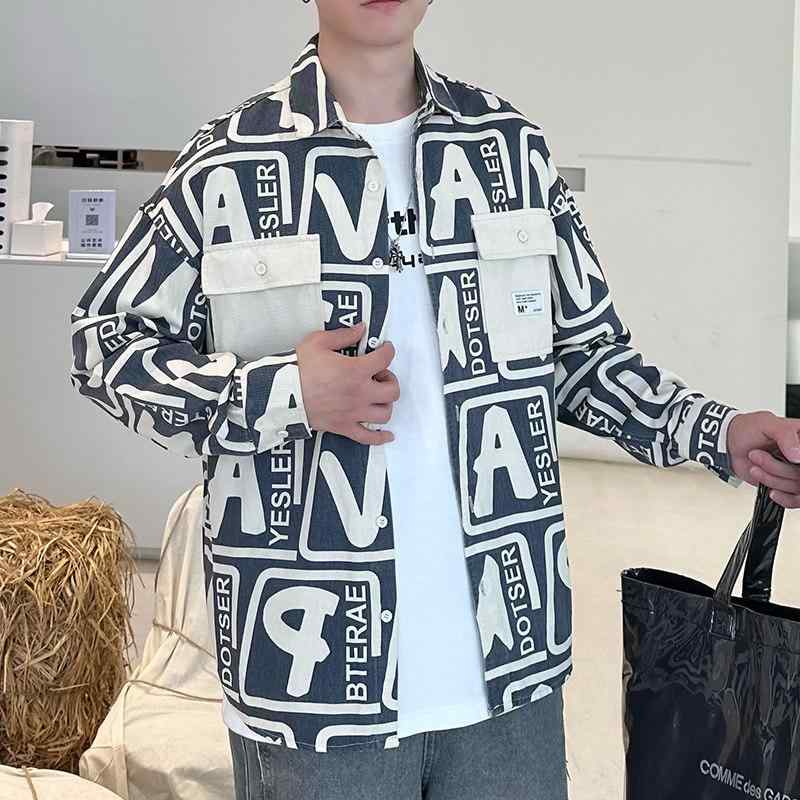シャツ メンズ 長袖 ゆったり カジュアル ワーク 綿 トップス 春夏 ビッグシルエット フィット 綿100% 吸湿速乾 軽量 通勤 普段使い アウトドア