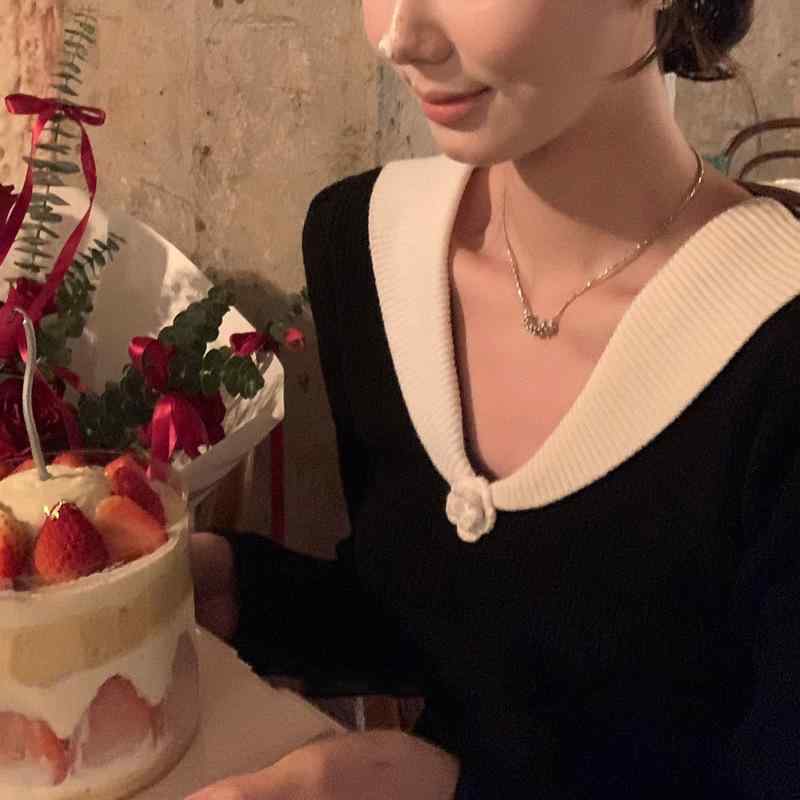 ワンピース レディース 秋冬 ニット ニットワンピース ロングワンピース マキシワンピース Vネック Aライン フレア 長袖 毛織 スリット 厚手 暖かい 防寒 上品 エレガント きれいめ 大人 オフィスカジュアル 通勤用 通学 普段使い お出かけ 旅行｜ホープ
