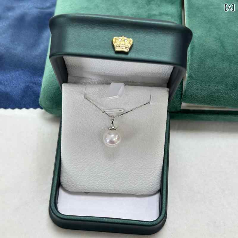 シルバーペンダント 銀 淡水パール まつ毛モチーフ 正円 光沢 アクセサリー 女性用 ジュエリー ネックレストップ 石 シンプル 日常使い ギフト対応
