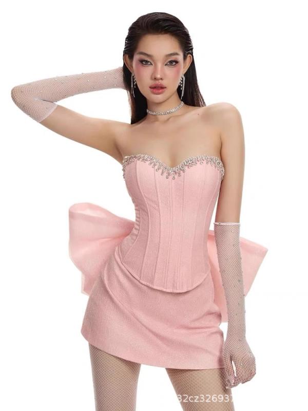 レディース サクラ色 シュロの葉 熱電子管いの一番 セットアップ スコート 韓国 ガーリー 佇まい 座標 小っちゃい 生まれ落ちる日 寄り合い 御召しもの 女子らしい