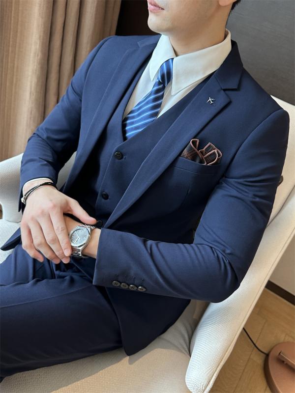 スーツ メンズ ビジネス スリムフィット 結婚式 フォーマル セット 通勤 面接 職業装 ジャケット ズボン セットアップ テーラード クラシック スタイル