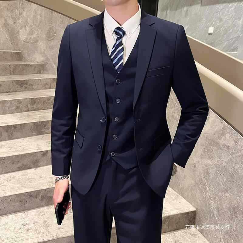 メンズ スーツ ジャケット 結婚式 ディナー パーティー フォーマル スリムフィット テーラード スタイリッシュ シングルブレスト ブラック ネイビー ビジネス 普段使い
