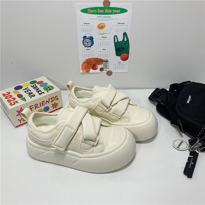 スニーカー レディース 厚底 ローカット 学生向け 白 キャンバス 普段使い カジュアル スタイルアップ 軽量 通学 百搭