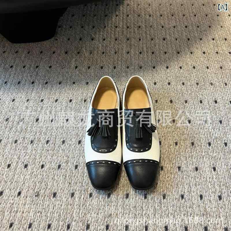 メアリージェーンシューズ 革 滑っこい うつり変わり フリンジ レトロ ブリティッシュスタイル 置き目毛革 亭主もち用 軽さ 普段使い走り 鞄