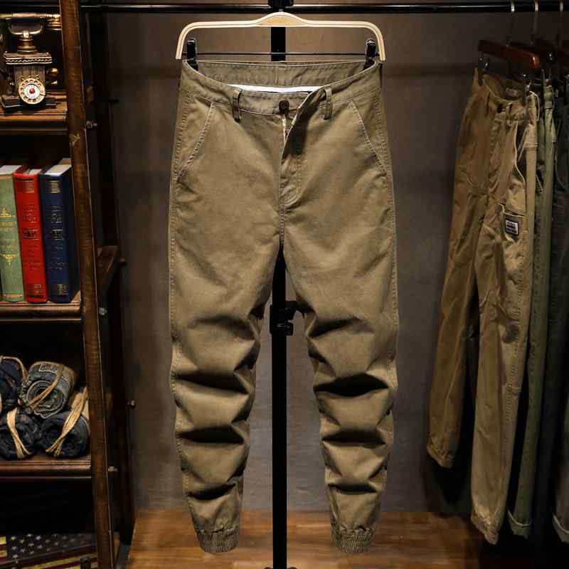 パンツ 男性用 ワークパンツ 韓国 スリム 秋冬 フィット ジョガースタイル カジュアル ビッグサイズ ロングパンツ 普段使い 伸縮性 快適素材
