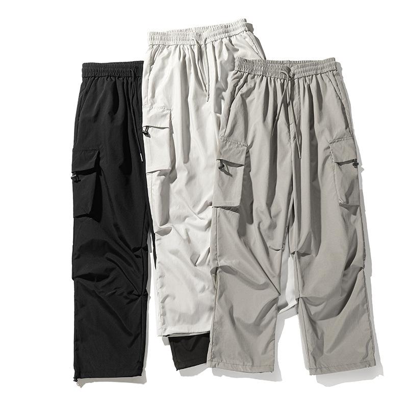 メンズパンツ 男性用 夏用 薄手 速乾 アウトドア 機能性 防 登山パンツ トレッキング ゆったり ワイドシルエット カジュアル ワーク ハイキング 軽量 吸湿速乾 ストレッチ 普段使い