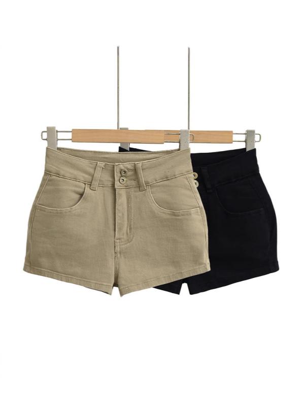 レディース デニム ホットパンツ ヒップパッド ストレッチ ヒップハグ スリムフィット 脚長 夏用 カジュアル ミニ丈 ショーツ ブルー