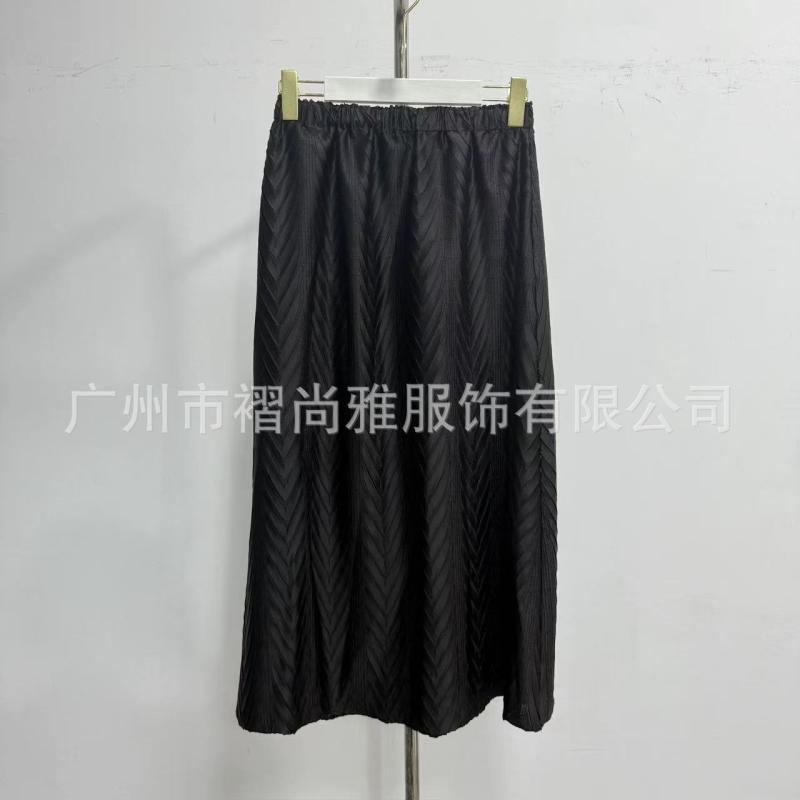 スカート レディース 夏 プリーツ 単色 ミディ丈 通勤用 高級感 細見え 洗練 膝下丈 軽やか フェミニン