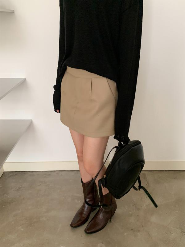スカート 女性用 Aライン ミディ 秋 通勤 シンプル 上品 合わせやすい 軽量 伸縮性