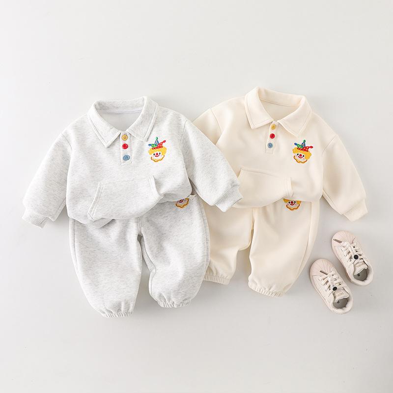 ベビー服 男女ベビー 2ピースセット 春秋 おしゃれ セパレート 1歳用 乳幼児 小月齢 柔らかい 綿素材 日常使い 伸縮性