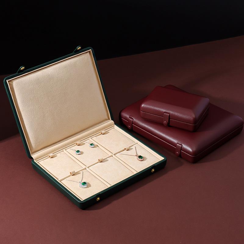 ジュエリーボックス 本革 高級感 ヨーロッパスタイル 宝石 指輪 ネックレス 収納ケース アクセサリー 整理 豪華 洗練 デザイン|ホープ