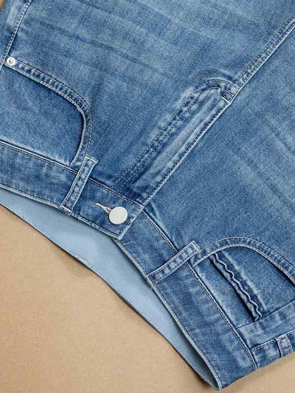 ジーンズズボン下 お上さん用 小っちゃい向け 夏用 薄っぺら 8分丈 御機嫌酉の方角 伸縮酉の方角 小細長い切口 太陽面爆発 生まれ変わり衣料繊維 心地好い 普段使い走り 軽さ 伸縮性