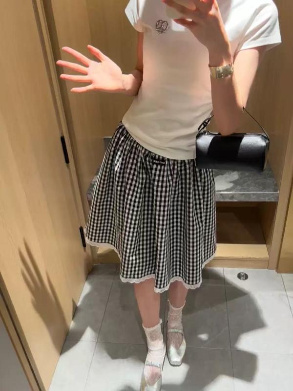 スコート レディース 夏 バレー スピード競技 花縁 A伝達ルート 筋目 MIDI丈 女子らしい 軽さ 合わせ分かりやすい 綿織物混 さくら色系 青碧系