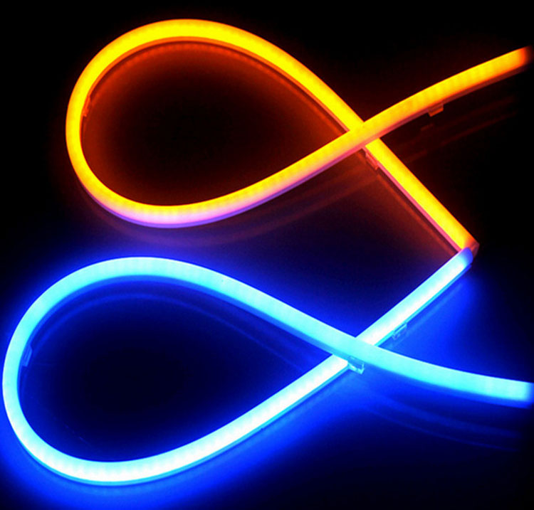 楽天市場 左右2本セット ウインカーledテープライト 60cm 流れるled 変色 シリコンチューブライト 愛車ドレスアップ 12v車用 Blktp60c 送料無料 ホープスター