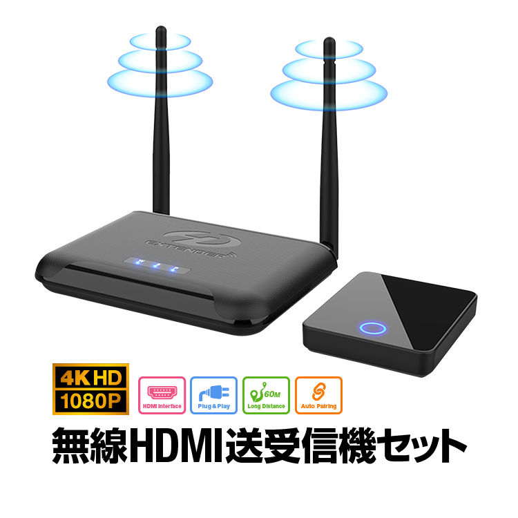 世界有名な ワイヤレスHDMIトランスミッター UGREEN CM506 ndnm.ba